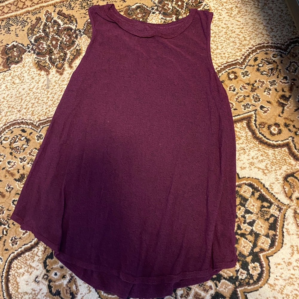 Purple tank top